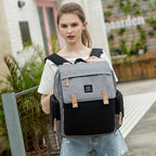 תיק החתלה אופנתי - דגם שחר