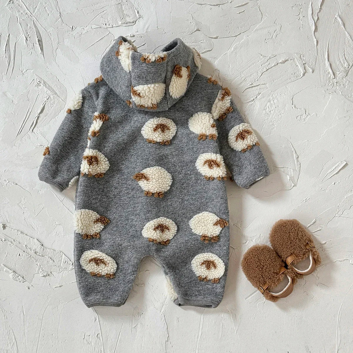 אוברול דגם- שקד