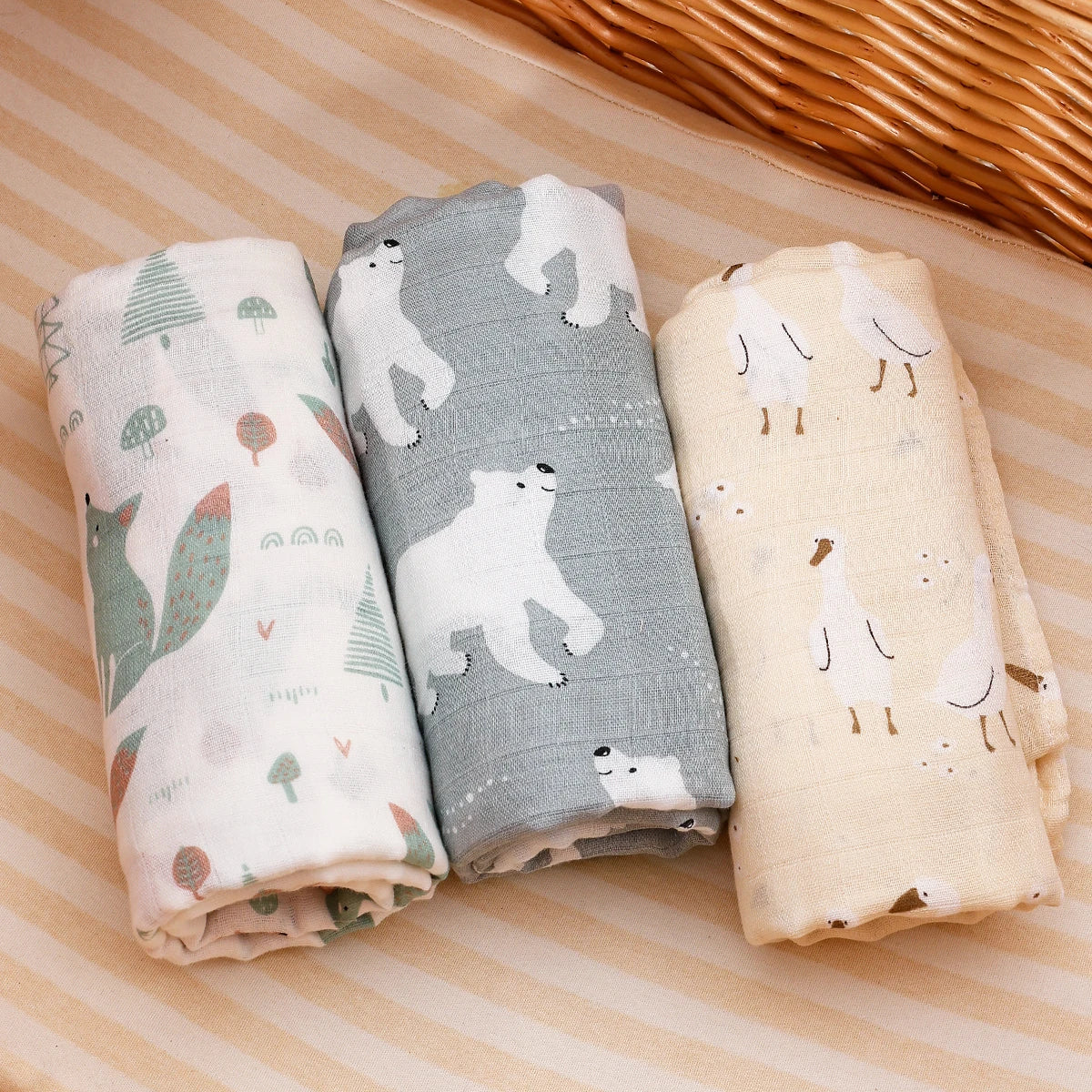 סט שמיכות במבוק